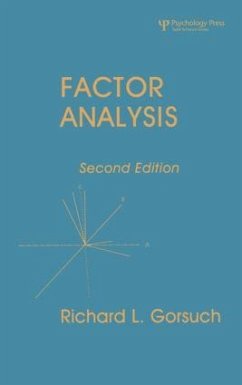 Factor Analysis - Gorsuch, Richard L