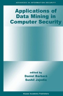 Applications of Data Mining in Computer Security - Barbará