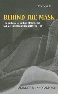 Behind the Mask - Mukhopadhyay, Anindita