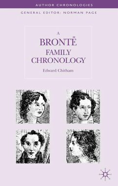 A Bronte Family Chronology - Chitham, Edward