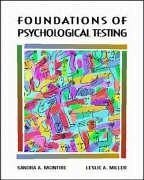 Foundations of Psychological Testing - McIntire, Sandra A.; Miller, Leslie