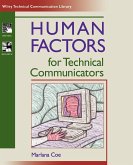 Human Factors for Technical Communicators