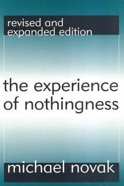 The Experience of Nothingness - Novak, Michael