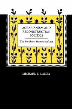 Cover Agrarianism and Reconstruction Politics