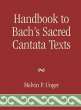 Handbook to Bach's Sacred Cantata Texts - Bild 1