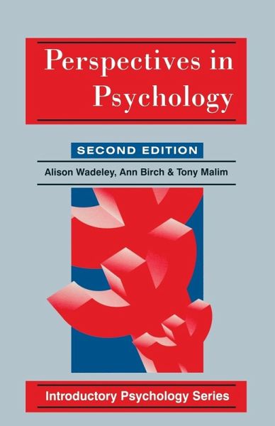 Perspectives in Psychology Perspectives in Psychology