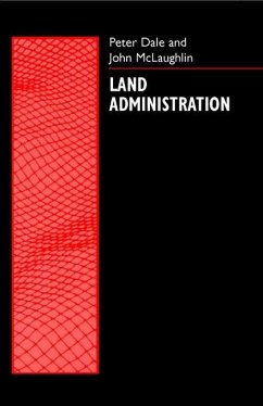 Land Administration - Dale, Peter F; McLaughlin, John D