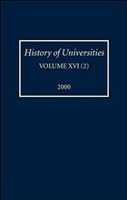 History of Universities - Feingold, Mordechai (ed.)