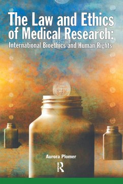 The Law and Ethics of Medical Research - Plomer, Aurora