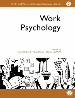 Cover A Handbook of Work and Organizational Psychology