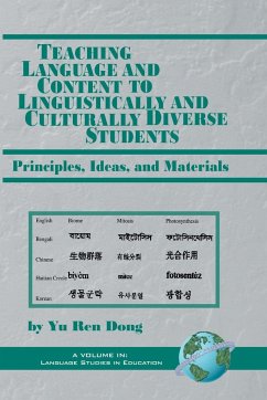 Teaching Language and Content to Linguistically and Culturally Diverse Students - Dong, Yu Ren