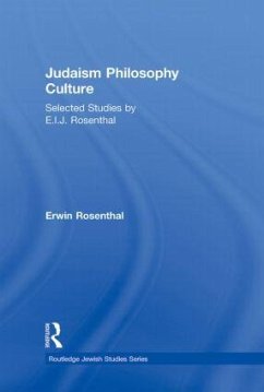 Judaism, Philosophy, Culture - Rosenthal, Erwin