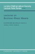 Lectures on Bochner-Riesz Means - Bild 1