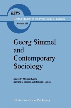 Georg Simmel and Contemporary Sociology - Kaern, M. / Phillips, B.S. / Cohen, R.S. (Hgg.)