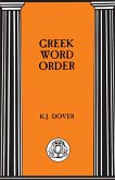 Greek Word Order Greek Word Order