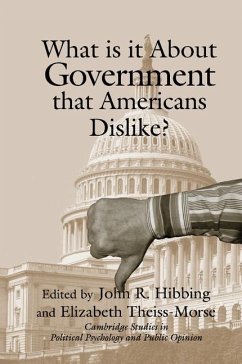 Cover What Is It about Government That Americans Dislike?