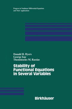 Stability of Functional Equations in Several Variables - Hyers, D.H.;Isac, G.;Rassias, Themistocles