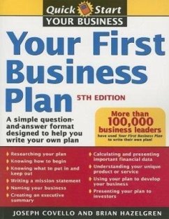 Your First Business Plan - Hazelgren, Brian