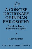 A Concise Dictionary of Indian Philosophy