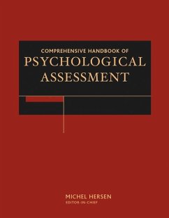 Comprehensive Handbook of Psychological Assessment, 4 Volume Set - Hersen, Michel (Hrsg.)