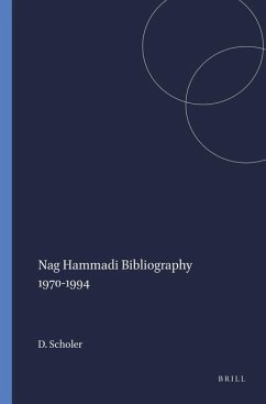 Nag Hammadi Bibliography 1970-1994 - Scholer, David