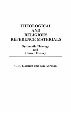 Theological and Religious Reference Materials - Gorman, Gary