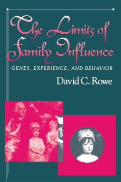 The Limits of Family Influence - Rowe, David C