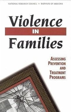 Violence in Families - National Research Council and Institute of Medicine; Division of Behavioral and Social Sciences and Education; Commission on Behavioral and Social Sciences and Education; Committee on the Assessment of Family Violence Interventions