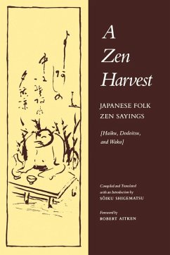 Cover A Zen Harvest