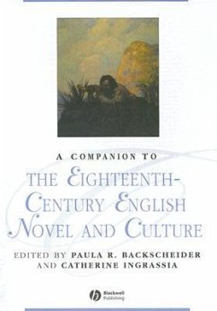 A Companion to the Eighteenth-Century English Novel and Culture - BACKSCHEIDER PAULA R / INGRASSIA CATHERINE