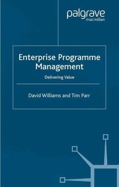 Enterprise Programme Management - Williams, D.;Parr, T.