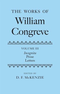 The Works of William Congreve - McKenzie, Donald
