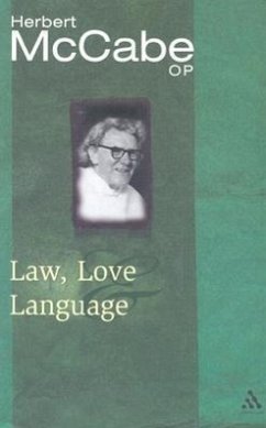 Law, Love and Language - Mccabe, Herbert