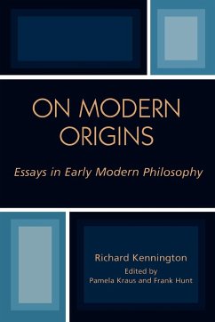 On Modern Origins - Kennington, Richard