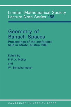 Geometry of Banach Spaces - Müller, P. F. X. / Schachermayer, W. (eds.)