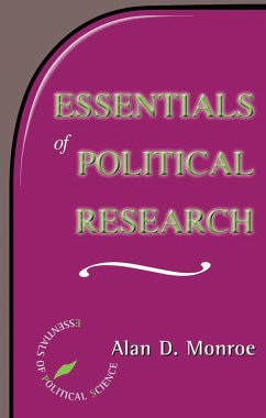 Essentials Of Political Research - Monroe, Alan