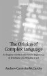The Origins of Complex Language - Bild 1
