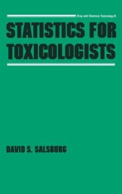 Statistics for Toxicologists - Salsburg, David S