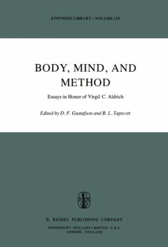 Body, Mind, and Method - Gustafson, Donald F. / Tapscott, B.L. (Hgg.)