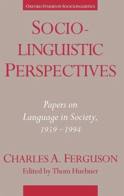 Cover Sociolinguistic Perspectives