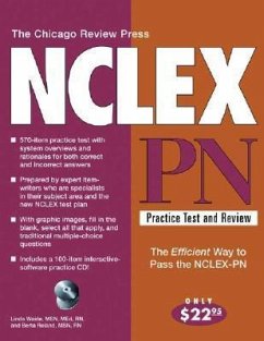 The Chicago Review Press Nclex-PN Practice Test and Review - Waide, Linda; Roland, Berta
