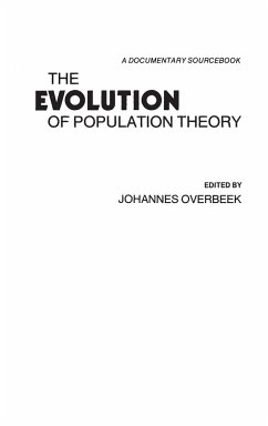 The Evolution of Population Theory - Overbeek, Johannes