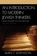 Introduction to Modern Jewish Thinkers - Bild 1