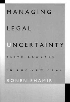 Managing Legal Uncertainty - Shamir, Ronen