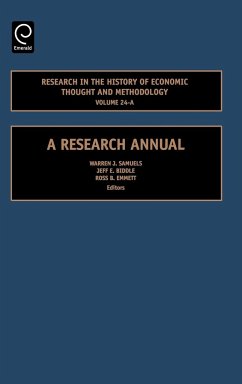 Research in the History of Economic Thought and Methodology - Samuels, Warren J. / Emmett, R.B. / Biddle, J.E. (eds.)