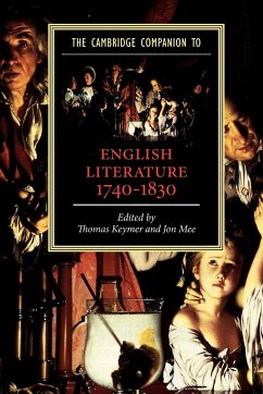 The Cambridge Companion to English Literature, 1740 1830 - Keymer, Thomas / Mee, Jon (eds.)