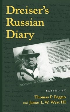 Cover Dreiser's Russian Diary
