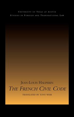 The French Civil Code - Halperin, Jean-Louis