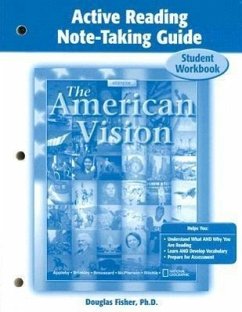 The American Vision Active Reading Note-Taking Guide: Student Workbook - Fisher, Douglas