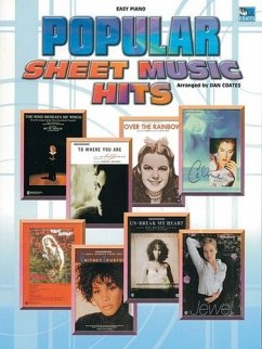 Cover Popular Sheet Music Hits: for easy piano/vocal/guitar